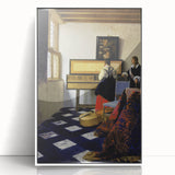 Antique Baroque Art Print – Elegant Rococo Wall Décor for Classic Interiors