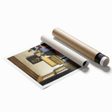 Antique Baroque Art Print – Elegant Rococo Wall Décor for Classic Interiors