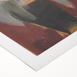 Expressionist Art: Figural Study by Weisz-Kubínčan Canvas Print