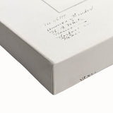 Black and white landscape painting of fruit on a stretched canvas, ideal for bedroom wall art.