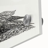 Modern Wall Art - Cormorant on Nest - Contemporary Minimalist Print