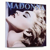 Retro Madonna True Blue Poster - Vintage Music Wall Art