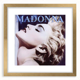 Retro Madonna True Blue Poster - Vintage Music Wall Art