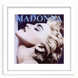 Retro Madonna True Blue Poster - Vintage Music Wall Art