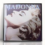 Retro Madonna True Blue Poster - Vintage Music Wall Art