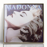 Retro Madonna True Blue Poster - Vintage Music Wall Art
