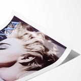 Retro Madonna True Blue Poster - Vintage Music Wall Art