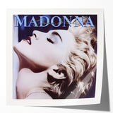 Retro Madonna True Blue Poster - Vintage Music Wall Art