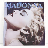 Retro Madonna True Blue Poster - Vintage Music Wall Art