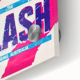 The Clash Australia Tour Poster | Retro Music Wall Art