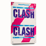 The Clash Australia Tour Poster | Retro Music Wall Art