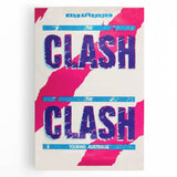 The Clash Australia Tour Poster | Retro Music Wall Art