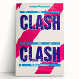 The Clash Australia Tour Poster | Retro Music Wall Art