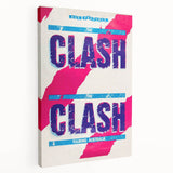 The Clash Australia Tour Poster | Retro Music Wall Art