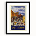 Retro Atlantic City Travel Poster – Vintage Prints & Nostalgic Art