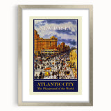 Retro Atlantic City Travel Poster – Vintage Prints & Nostalgic Art