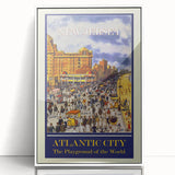 Retro Atlantic City Travel Poster – Vintage Prints & Nostalgic Art