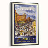 Retro Atlantic City Travel Poster – Vintage Prints & Nostalgic Art