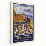 Retro Atlantic City Travel Poster – Vintage Prints & Nostalgic Art