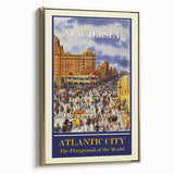 Retro Atlantic City Travel Poster – Vintage Prints & Nostalgic Art
