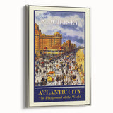 Retro Atlantic City Travel Poster – Vintage Prints & Nostalgic Art