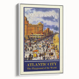 Retro Atlantic City Travel Poster – Vintage Prints & Nostalgic Art