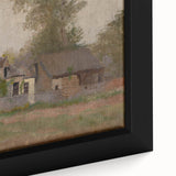Isolated House in the Woods Realism Art Print - Mednyánszky Landscape