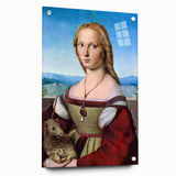 Young Woman with Unicorn - Renaissance Art Prints for Classic Elegance