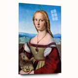 Young Woman with Unicorn - Renaissance Art Prints for Classic Elegance