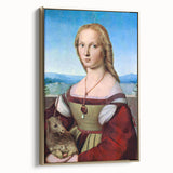 Young Woman with Unicorn - Renaissance Art Prints for Classic Elegance