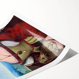 Young Woman with Unicorn - Renaissance Art Prints for Classic Elegance