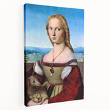 Young Woman with Unicorn - Renaissance Art Prints for Classic Elegance