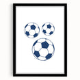 Soccer-Themed Boys Room Wall Art – Kids Wall Art Prints
