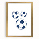 Soccer-Themed Boys Room Wall Art – Kids Wall Art Prints