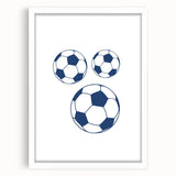Soccer-Themed Boys Room Wall Art – Kids Wall Art Prints