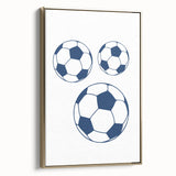 Soccer-Themed Boys Room Wall Art – Kids Wall Art Prints