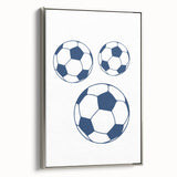 Soccer-Themed Boys Room Wall Art – Kids Wall Art Prints
