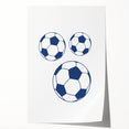 Soccer-Themed Boys Room Wall Art – Kids Wall Art Prints