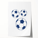 Soccer-Themed Boys Room Wall Art – Kids Wall Art Prints