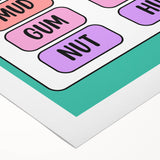 Classroom Educational Posters – Short U Phonics Learning Print