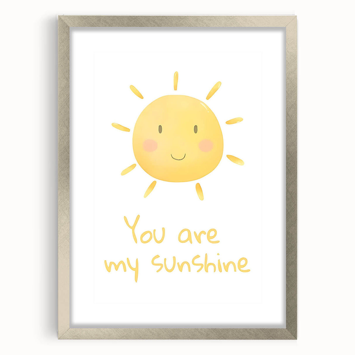 You Are My Sunshine Nursery Wall Art - Baby Room Decor