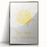 You Are My Sunshine Nursery Wall Art - Baby Room Decor