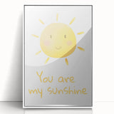 You Are My Sunshine Nursery Wall Art - Baby Room Decor
