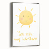 You Are My Sunshine Nursery Wall Art - Baby Room Decor