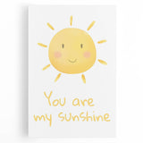You Are My Sunshine Nursery Wall Art - Baby Room Decor