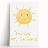 You Are My Sunshine Nursery Wall Art - Baby Room Decor