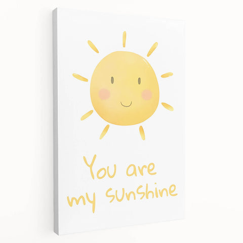 You Are My Sunshine Nursery Wall Art - Baby Room Decor