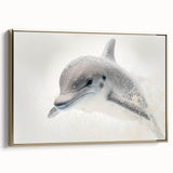 Adorable Dolphin Wall Art - Perfect for Kids Room Decor