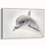 Adorable Dolphin Wall Art - Perfect for Kids Room Decor