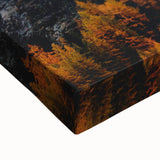 Large art canvas featuring a black and white landscape painting, ideal for bedroom wall decor.